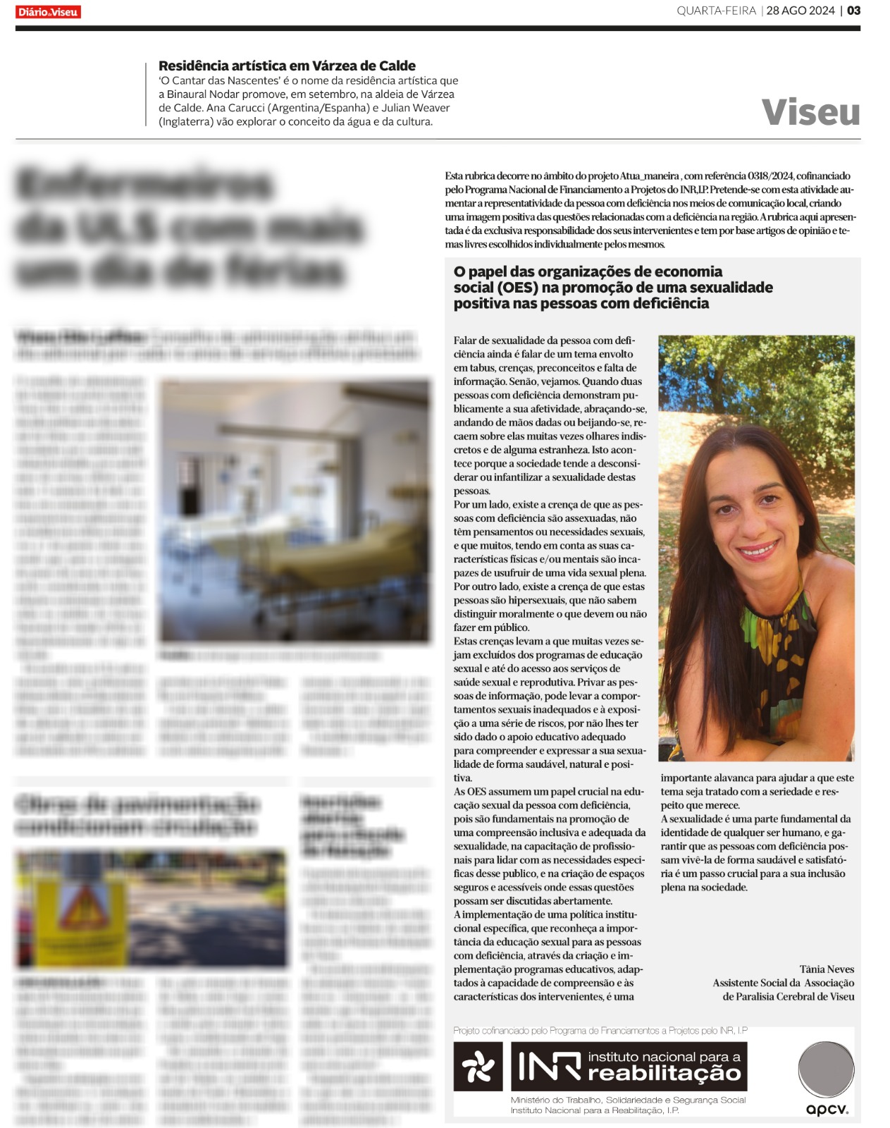 Segundo artigo de opinião do projeto Atua_Maneira já saiu no Diário de Viseu