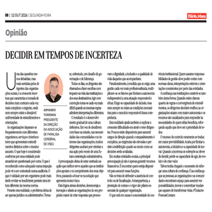 Artigo de Opinião no Diário de Viseu 